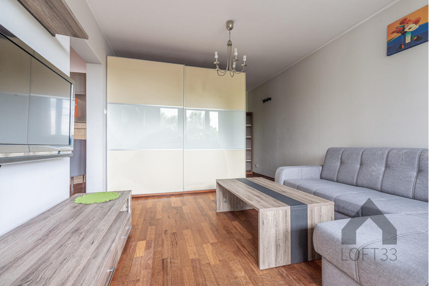 Jaworzno, Azot, Piękne i wyposażone mieszkanie dwupokojowe na Azotce w Jaworznie do wynajęcia | Spacer 3D