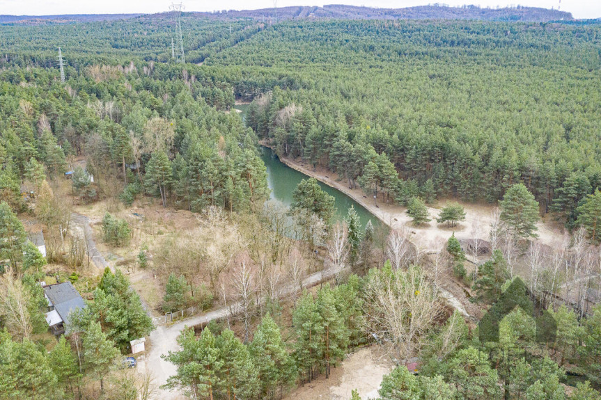 olkuski, Bukowno, Spacerowa, Działka z pozwoleniem na budowę nad zalewem Leśny Dwór w Bukownie na sprzedaż